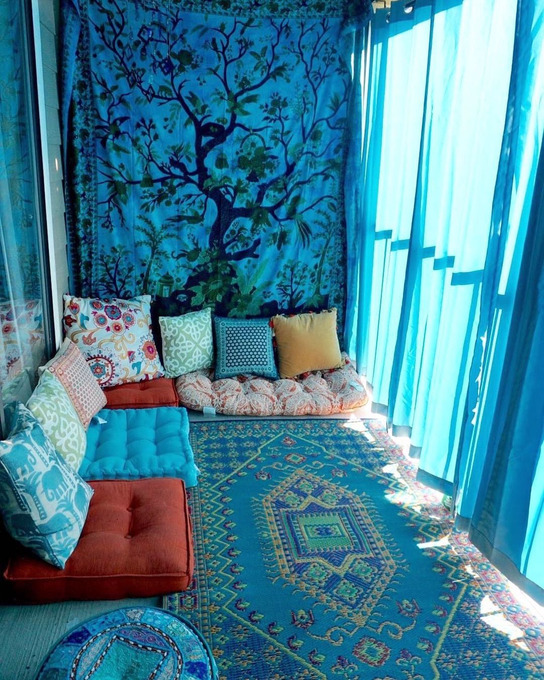 dekorasi teras apartemen sempit 01 » Ide Dekorasi Teras Apartemen Memanfaatkan Lahan Outdoor yang Sempit