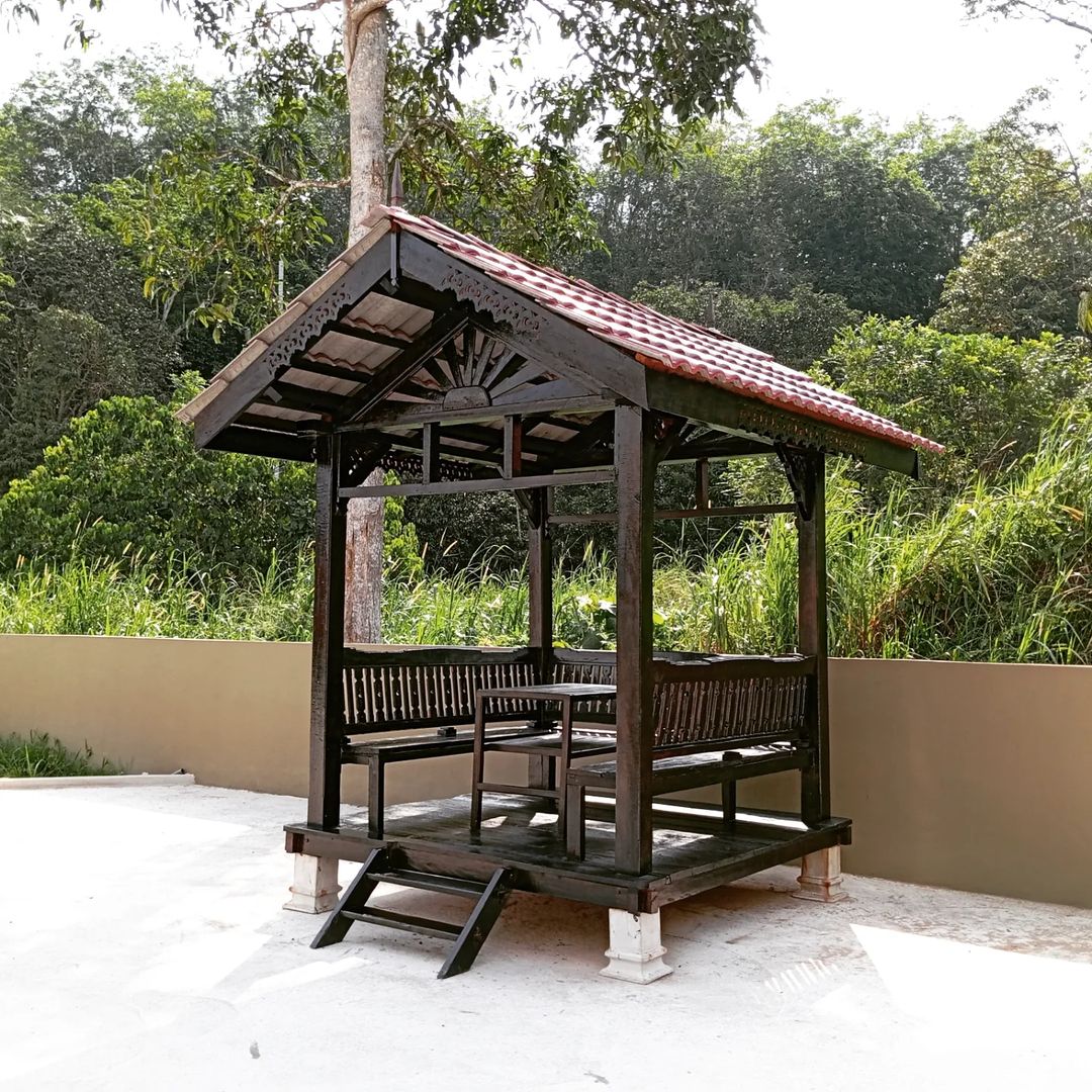 desain gazebo kayu 01 » Inspirasi Desain Gazebo Kayu yang Asri untuk Halaman Rumah Anda