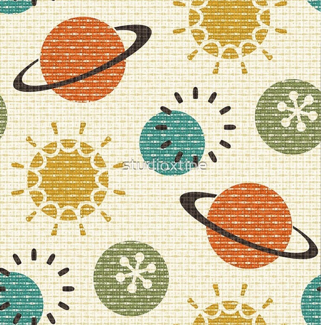 desain wallpaper tema luar angkasa untuk kamar anak 02 » Desain Wallpaper Tema Luar Angkasa untuk Kamar Tidur Anak Anda