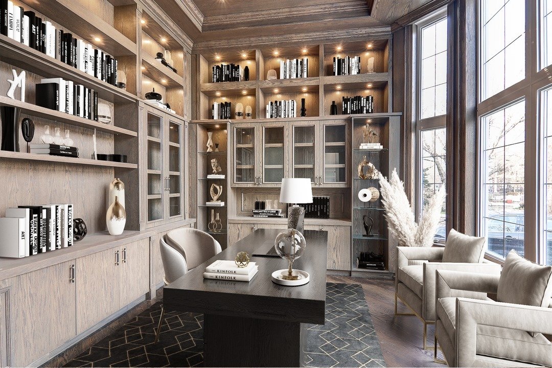 faktor feng shui pada home office 02 » Tips Memaksimalkan Prinsip Feng Shui pada Desain Home Office (Ruang Kantor di Rumah)